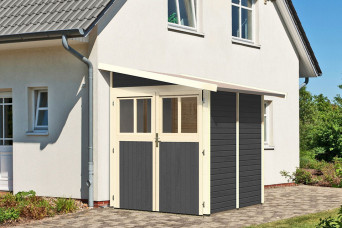  Karibu | Aanbouw Wandlitz 2 | Terragrijs 202931-31